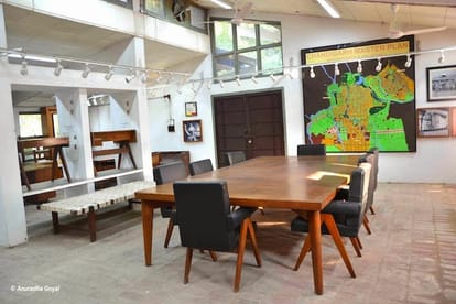 Heritage furniture, designed by Le Corbusier