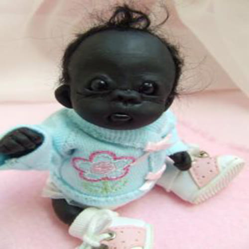 Truth behind the Photo of the BLACKEST BABY in the World