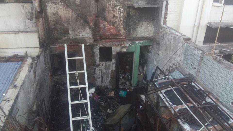 fire incident in sector 22 chandigarh house
