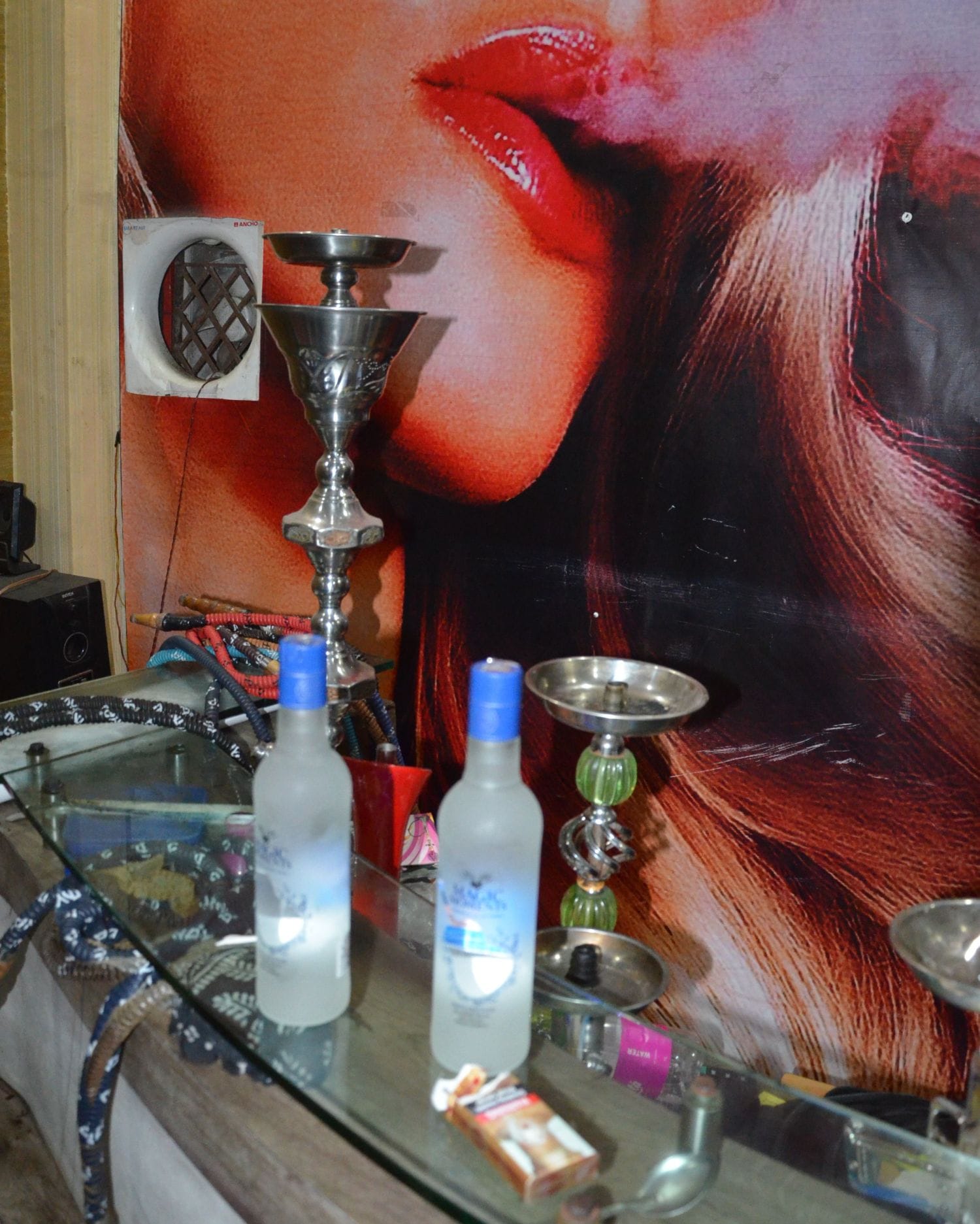 rave party in hookah bars