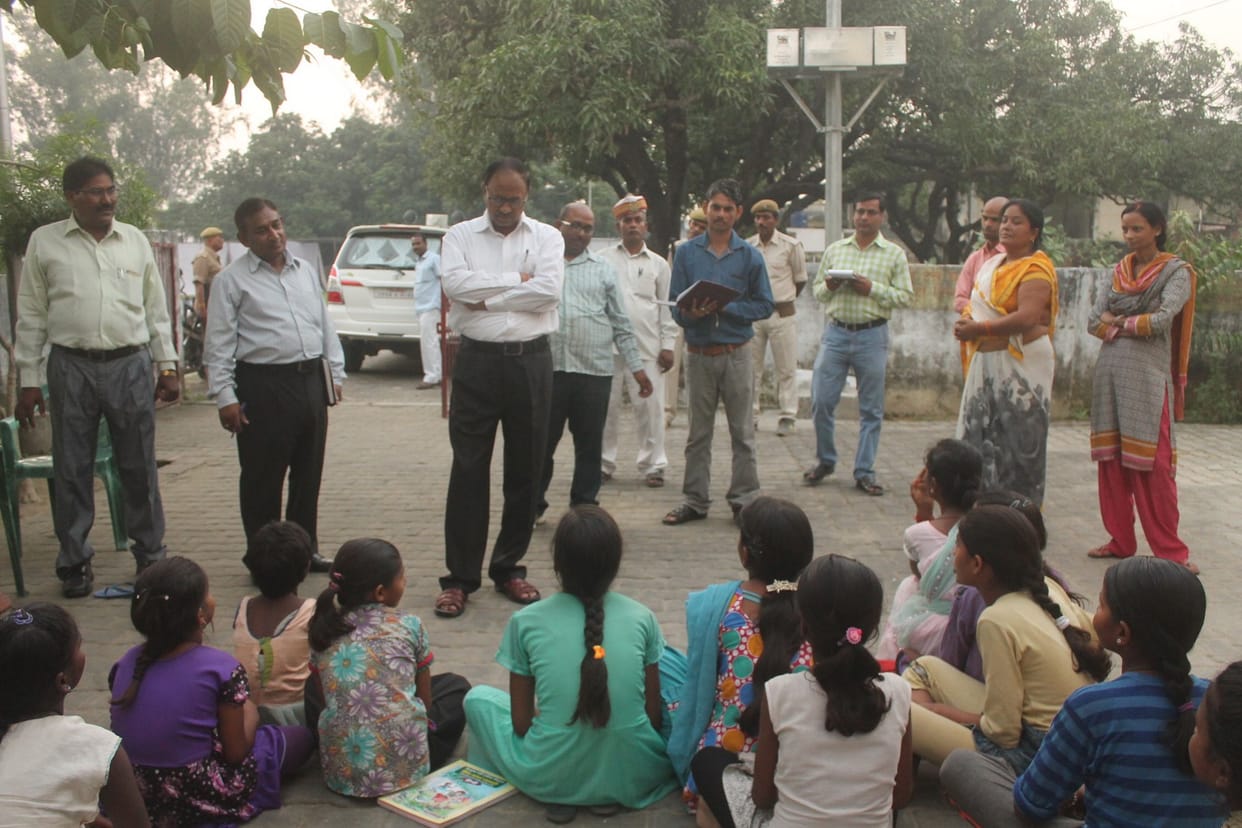 Students of Kasturba were Bhuuki