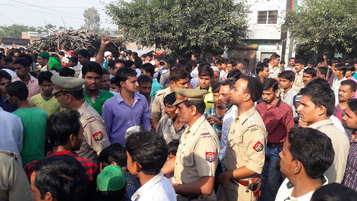 Inspector of people raging on indecency, stopped Tazia