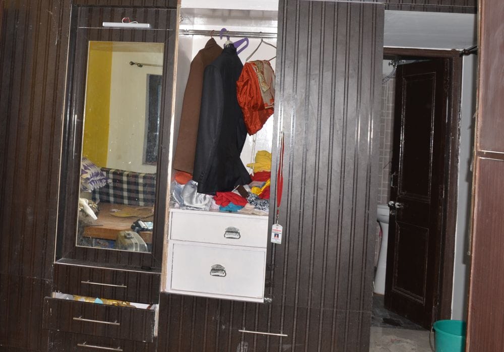 The couple held hostage by miscreants ransacked