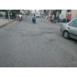 Nagar nigam, Nagar nigam hisar, repair road, Hisar