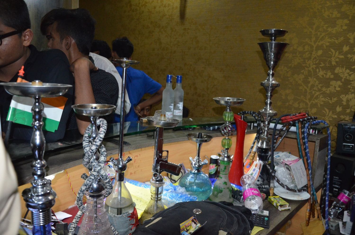 rave party in hookah bars