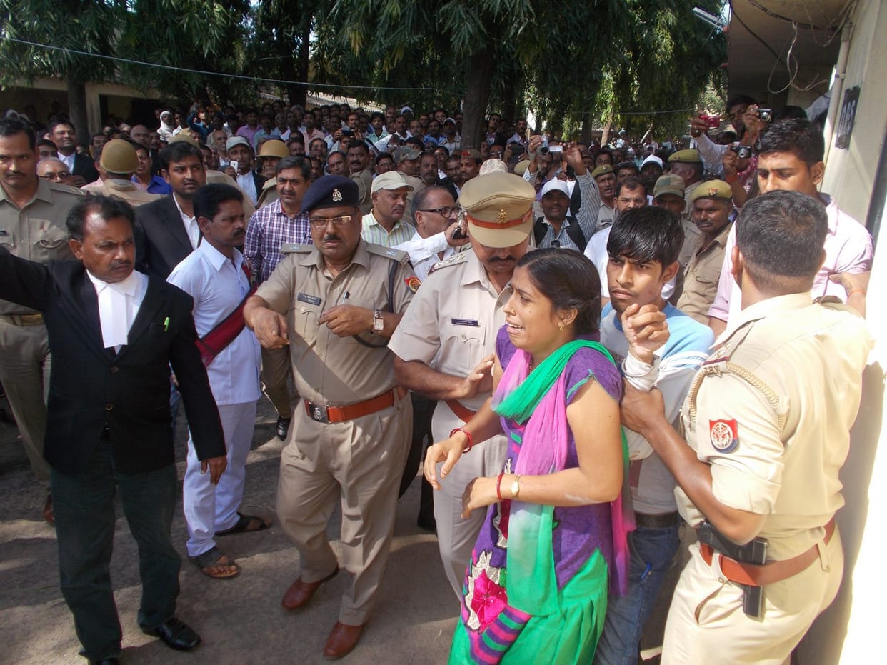 First lady of the prisoners commotion