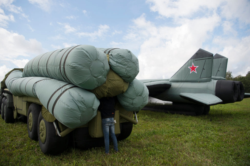 A new weapon in Russia's arsenal, and it's inflatable
