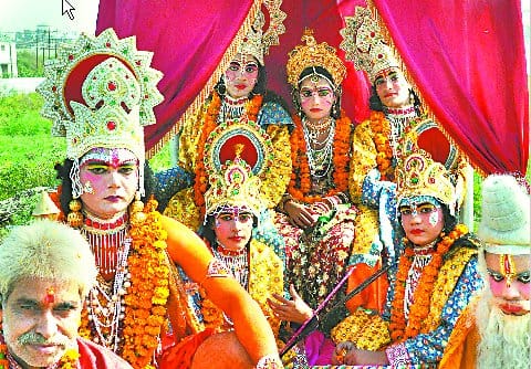 Throne procession philosophy of Ram Bhakta Umdeh