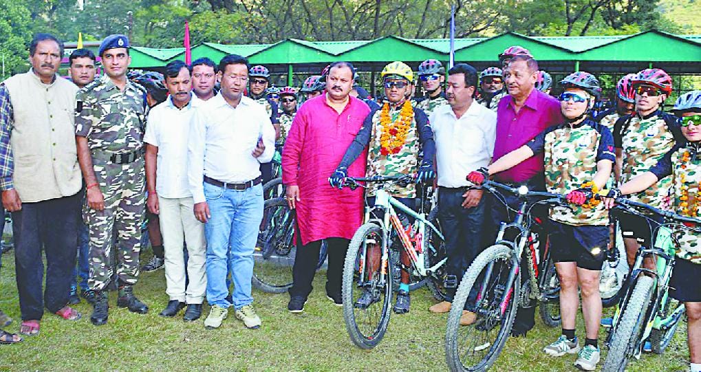 Mountain terrain expedition reached Dharchula SSB