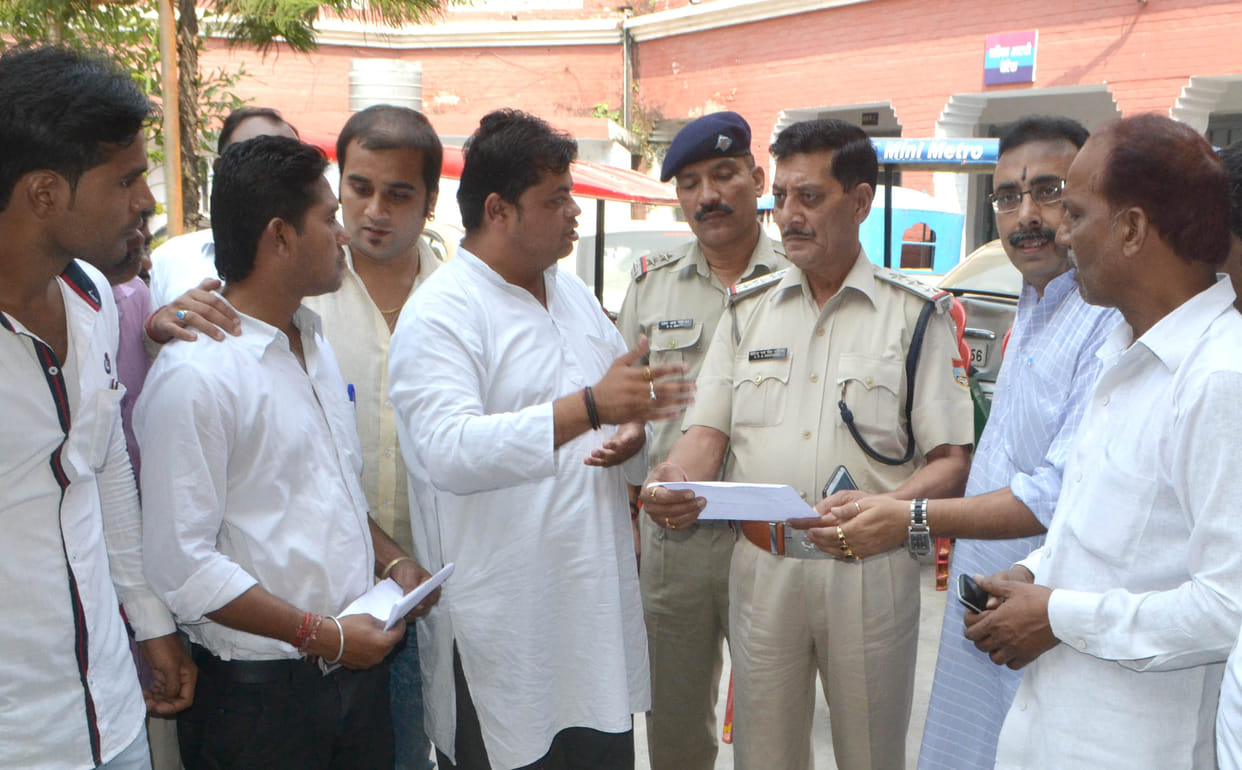 The police complaint against mayor