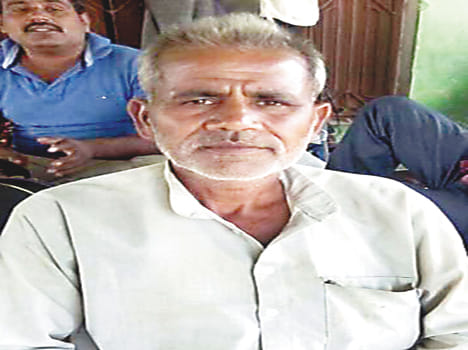 looted tractor after beating driver