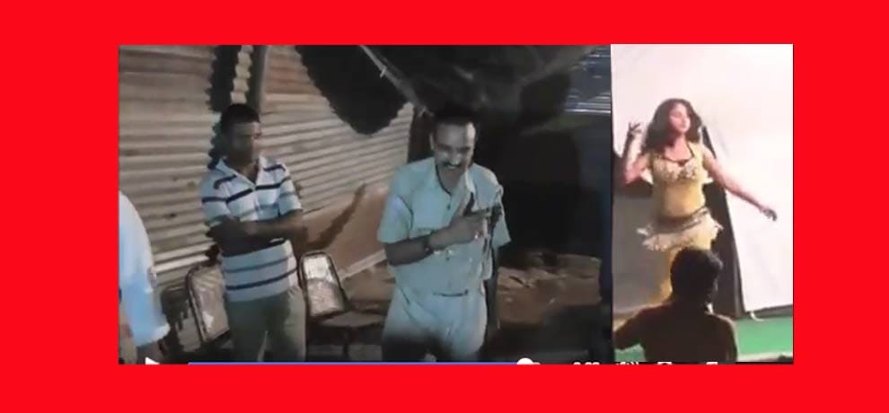 obscene dance of up police in hapur ramlila fair