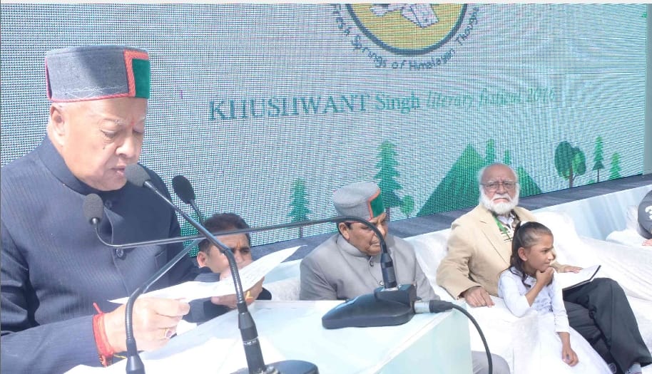 Virbhadra Singh Statement on khushwant singh litfest.
