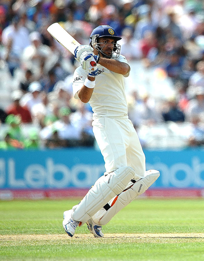 Yuvjraj Scores Unbeated 164 Against Madhya Pradhesh In Ranji Trophy