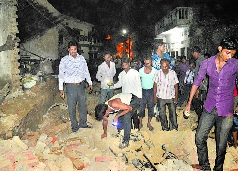 woman died in wall collapse