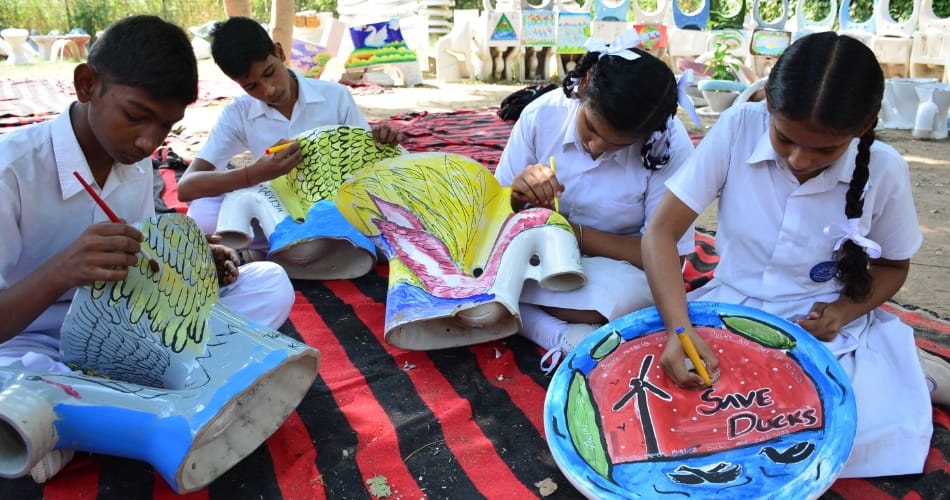 Painting and photography competition, to duck back, into Sukhna