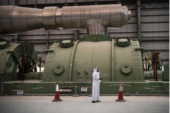 Saudi Arabia, where even milk depends on oil