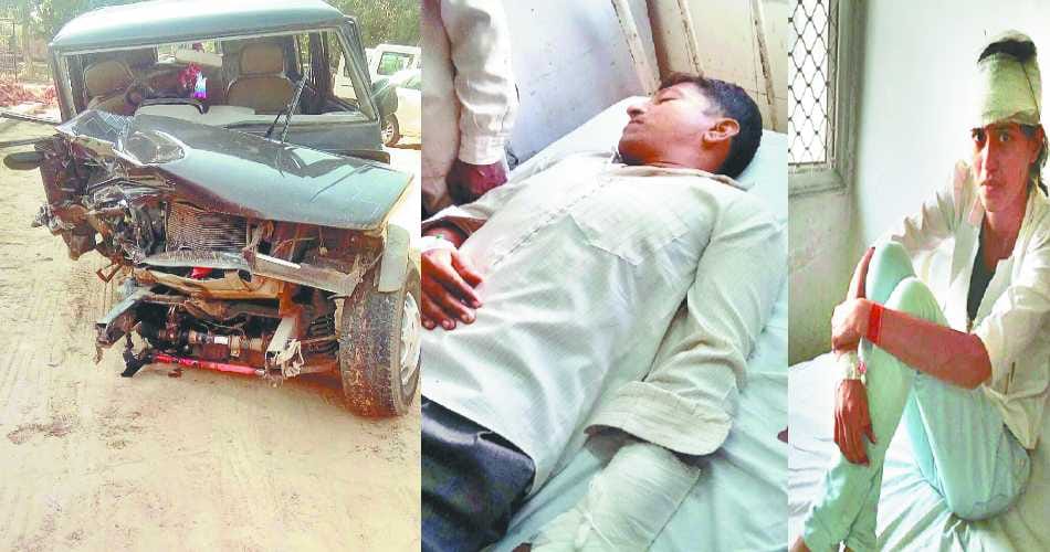 Seven injured in road accidents  in banda