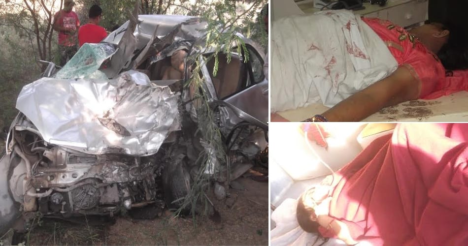 five people including two childrens killed in road accident in muktsar of punjab