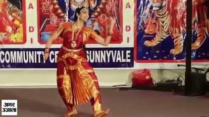 Kathak dancer Gauri shri performed in Sunnyvale Hindu Temple in california