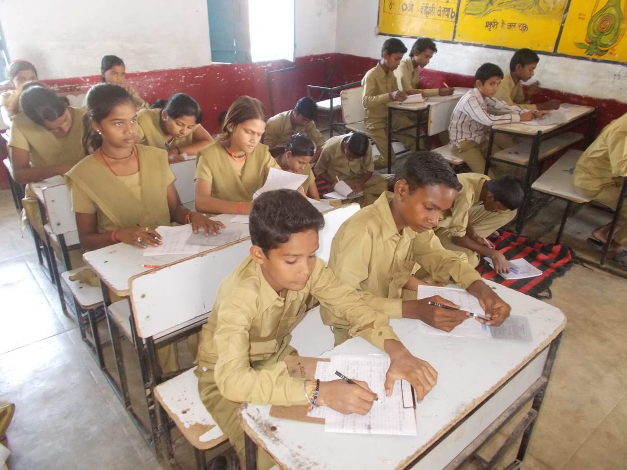Half-yearly examinations started from today