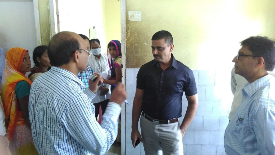 DM made surprise inspections of the hospital
