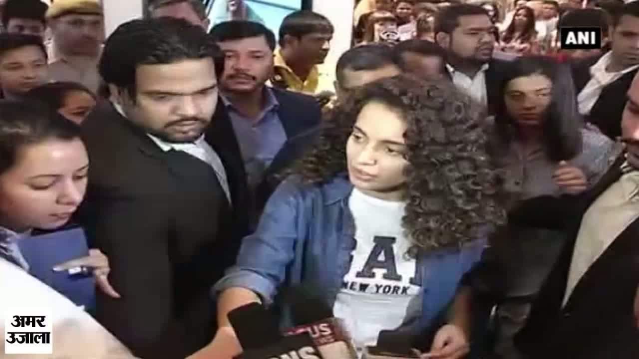 कंगना रनौट अमेरिका में ड्राइवर की खांसी से हुईं जख्मी