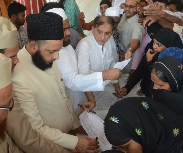  muslims oppose uniform civil code.