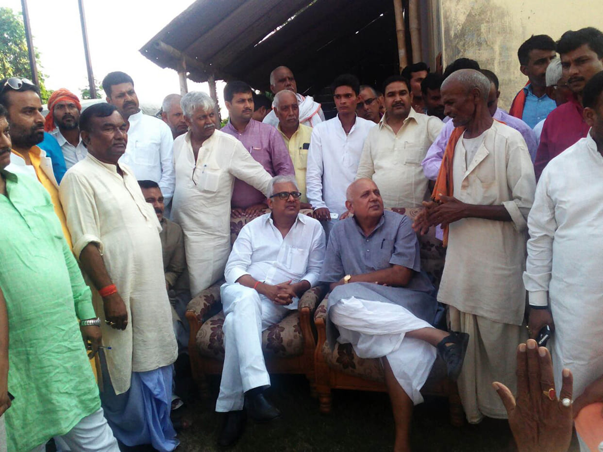 many leaders reached batrauli