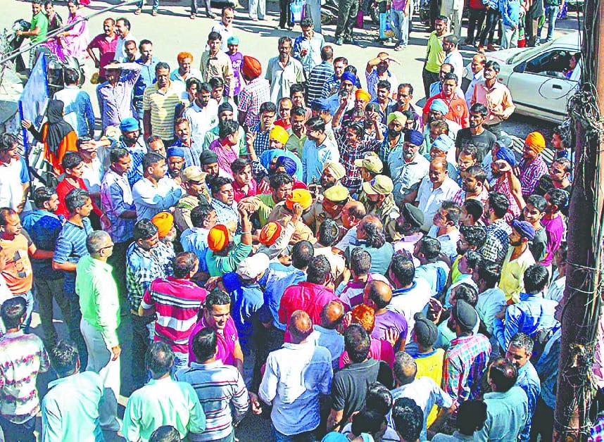 Employe asault in udhampur