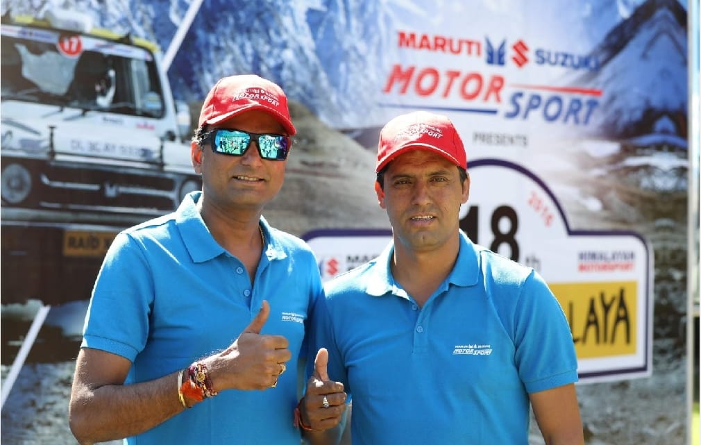 Suresh Rana Won 18th Raid De Himalaya Rally for the 10th Time.