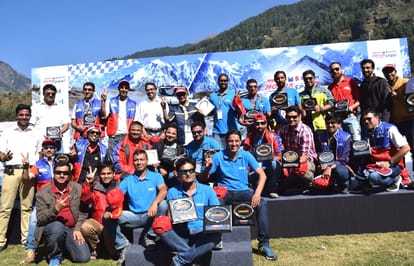 Suresh Rana Won 18th Raid De Himalaya Rally for the 10th Time.