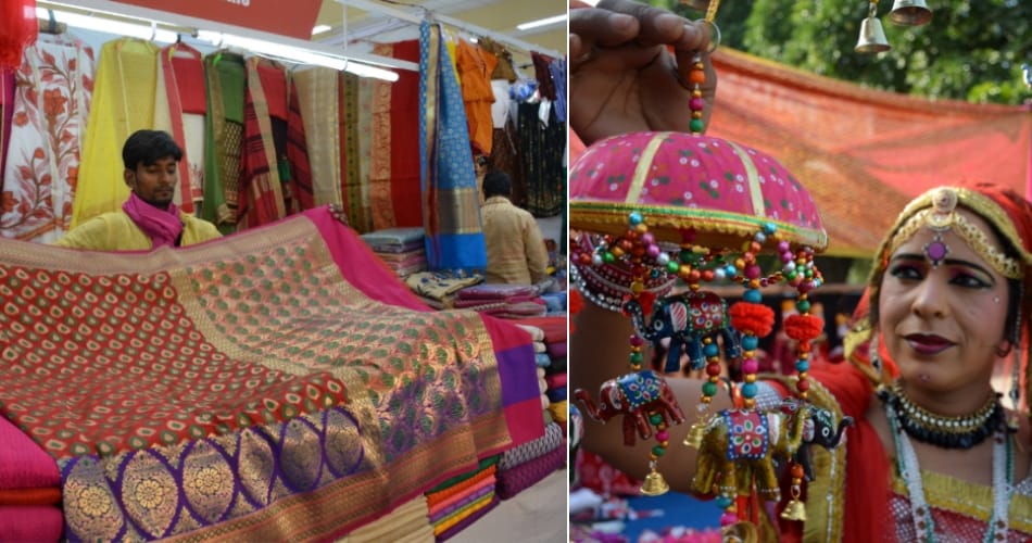 rajasthani theme based festival special exhibition in chandigarh kisan bhawan