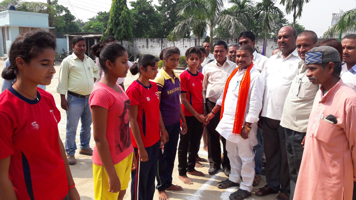 paerticipated in kho kho