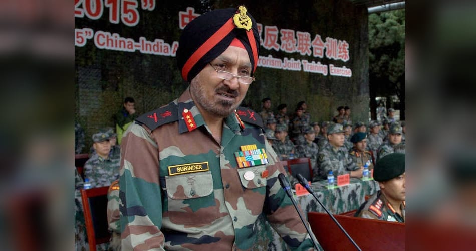 Western Command chief Lt Gen Surendra Singh visited the border area