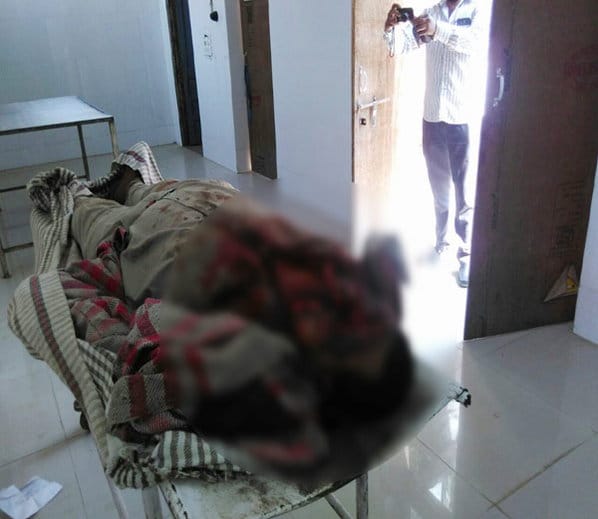 policeman committed suicide by shooting himself with a rifle