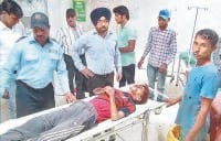 train, gate closed, railway track, man fall, kaithal