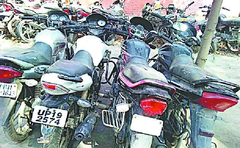 Caught with stolen bikes