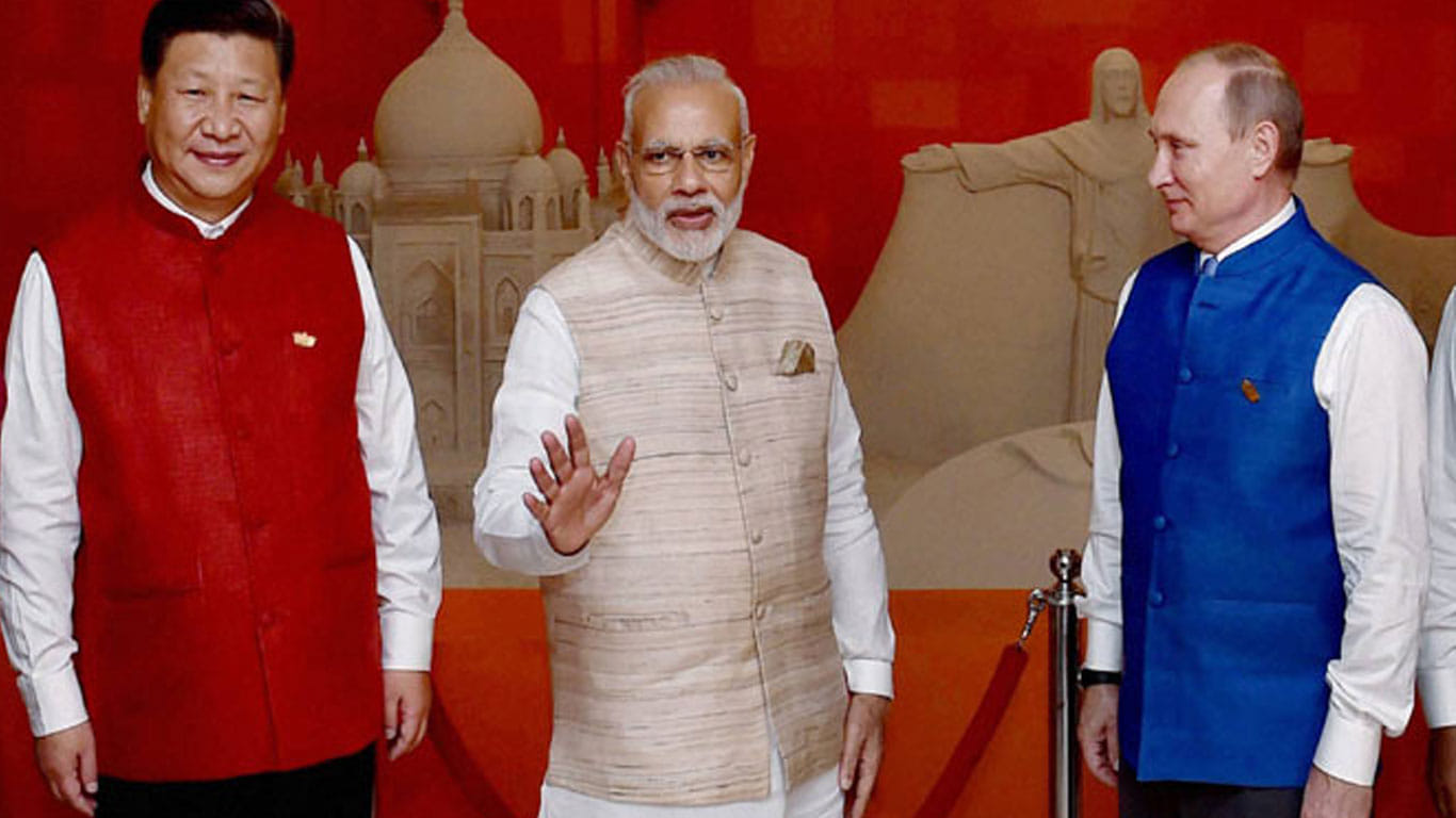all brics countries leader wear modi jackets