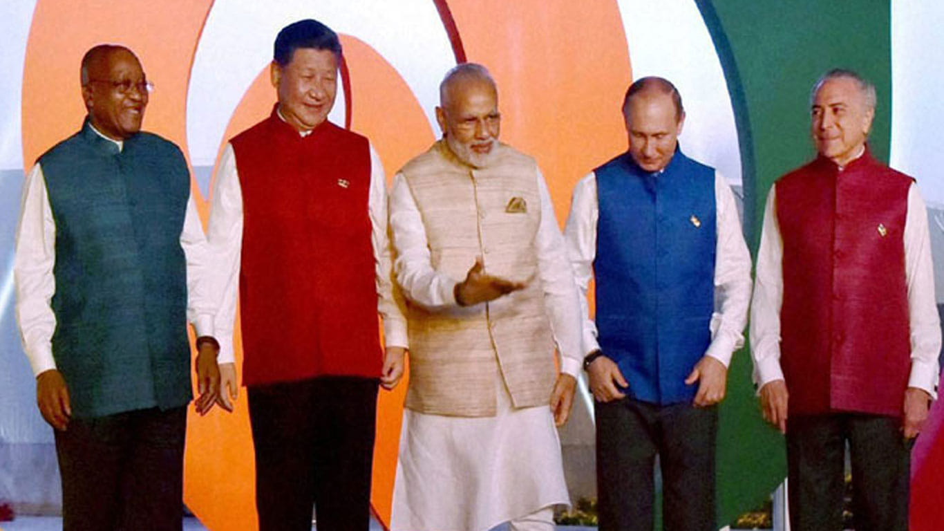 all brics countries leader wear modi jackets