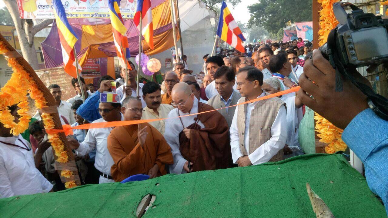 dhamma yatra at buddha tap sathal sankisa