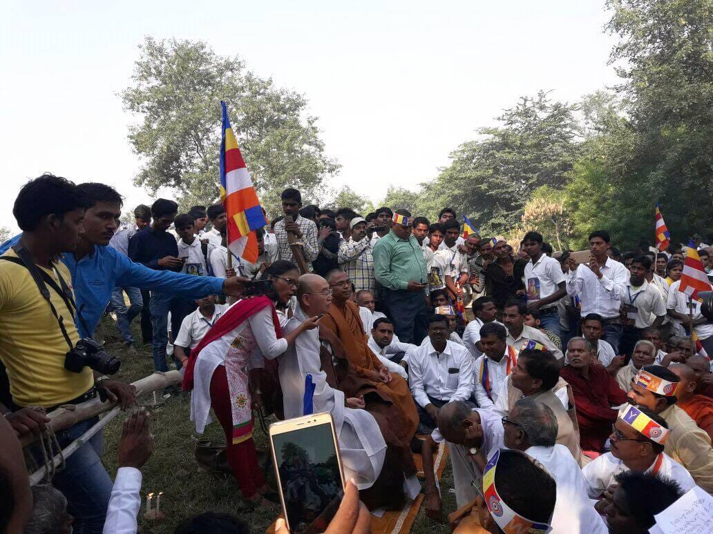 dhamma yatra at buddha tap sathal sankisa