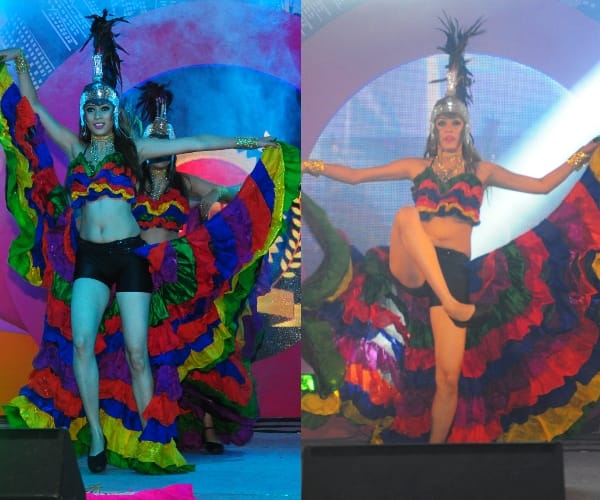 ritu pathak and dance group entertain people in lucknow