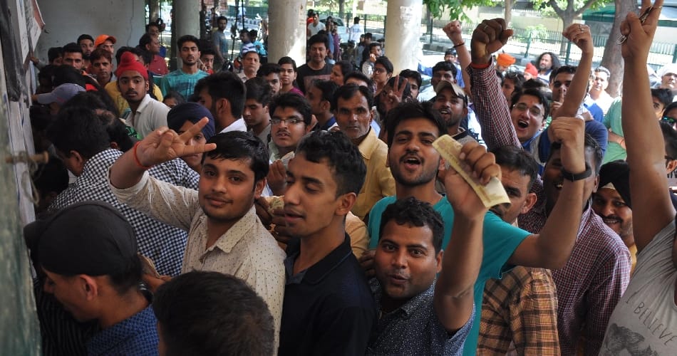 boys and girls craze for india vs new zealand match ticket in pca stadium mohali