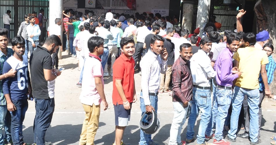 boys and girls craze for india vs new zealand match ticket in pca stadium mohali