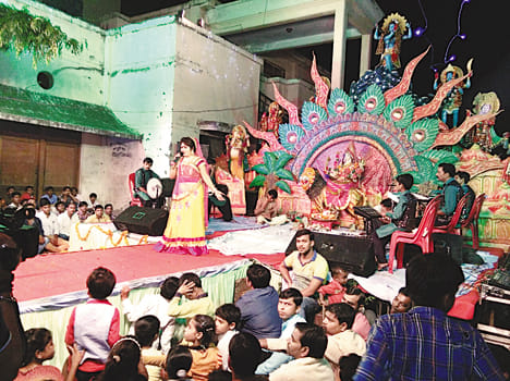 Devi songs fastened upon