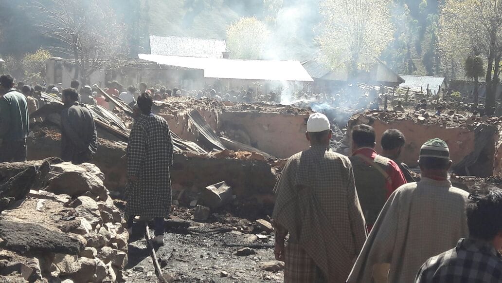 84 houses burnt in kishtwar