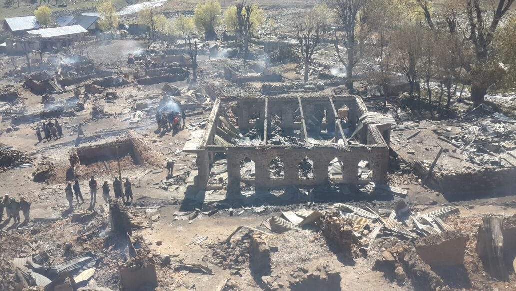 84 houses burnt in kishtwar