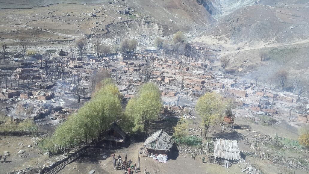 84 houses burnt in kishtwar