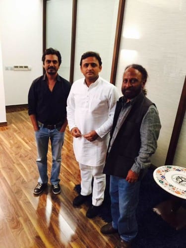 nawazuddin siddique shoots a film for UP govt.